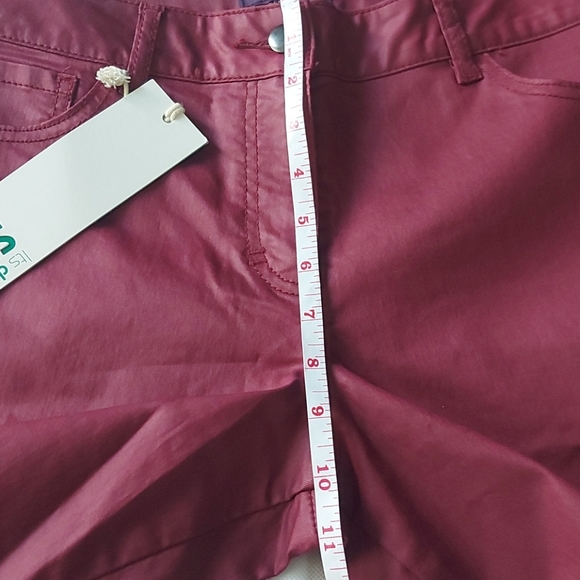 NWT Its denim coated slim leg jean -  size 8 tall - Picture 8 of 11